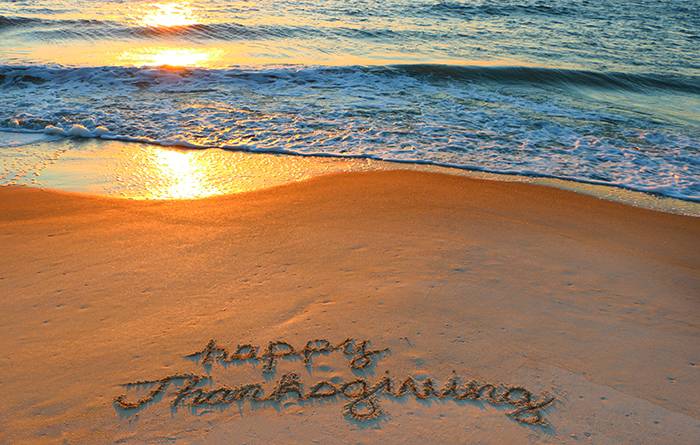 Thanksgiving on the beach-onlypawleys