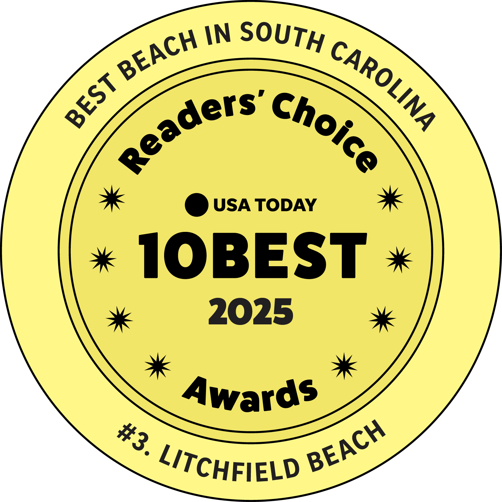 USAT25 10Best LicensedBadge LitchfieldBeach-Hammock-Coast-South-Carolina