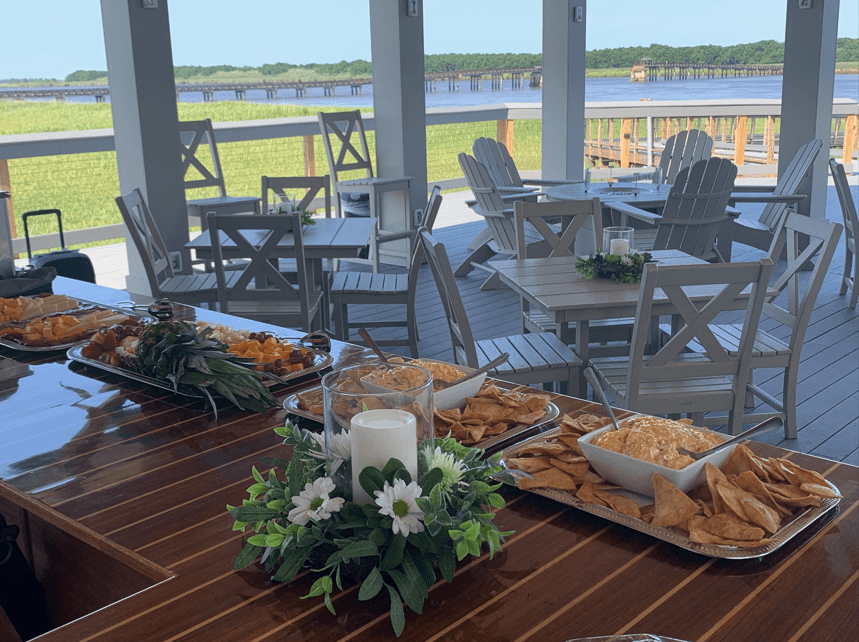 ouside cookout area-Hammock-Coast-South-Carolina