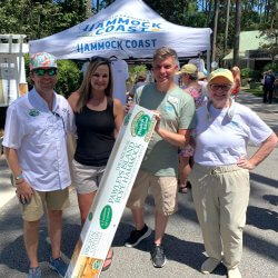 Beth and Mark with Hammock winners square-Hammock-Coast-South-Carolina