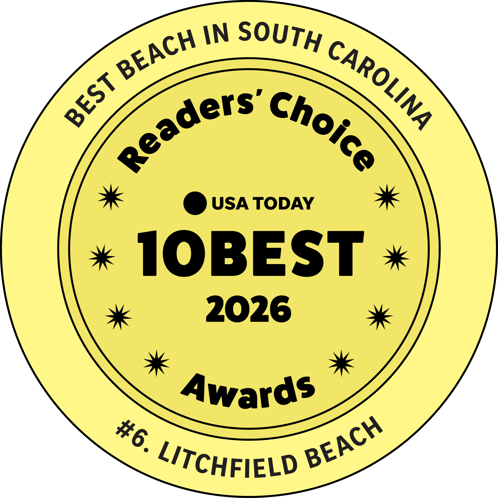 USAT26 10Best LicensedBadge LitchfieldBeach-Hammock-Coast-South-Carolina