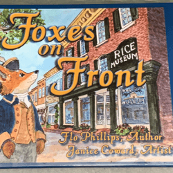 Foxes on Front book cover reduced square-Hammock-Coast-South-Carolina