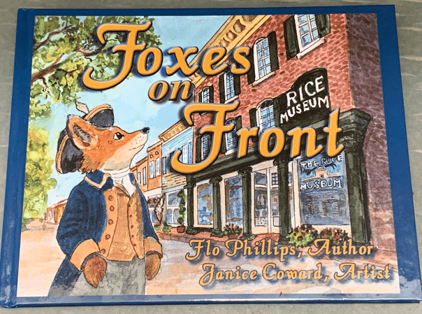 Foxes on Front book cover reduced-Hammock-Coast-South-Carolina