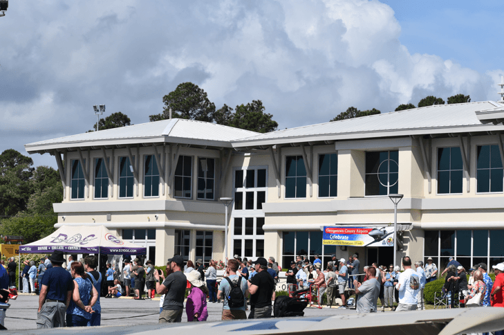 airport crowd reduced-Hammock-Coast-South-Carolina